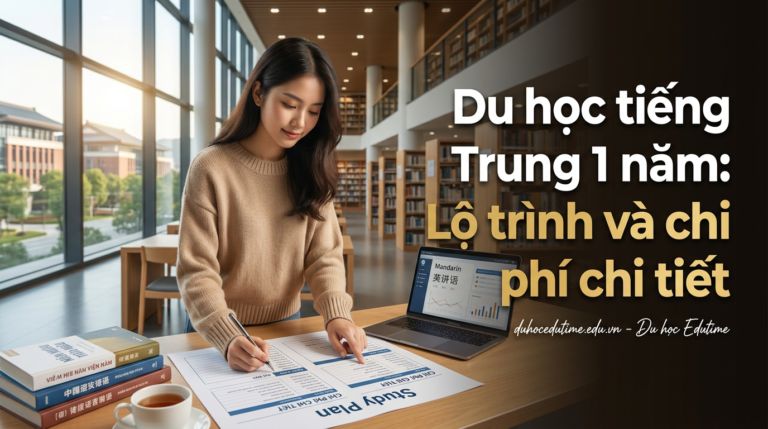 Du học tiếng Trung 1 năm: Lộ trình và chi phí chi tiết