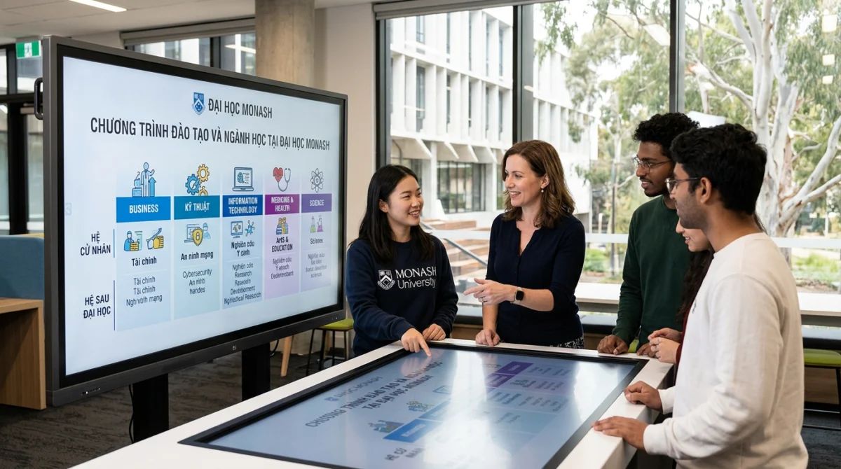 Đại học Monash - Chương trình đào tạo và ngành học - Đại học Monash