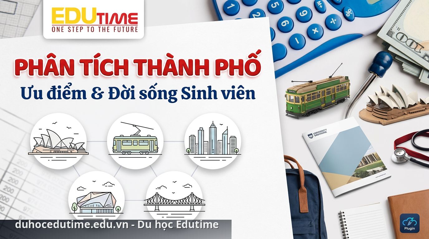 Du học Úc nên chọn thành phố nào? So sánh 5 thành phố lớn nhất 1 Mỗi thành phố tại Úc mang đến môi trường học tập và trải nghiệm sống khác biệt - du học Úc nên chọn thành phố nào