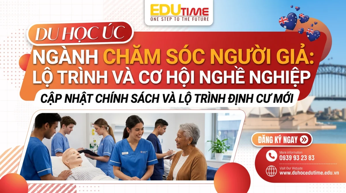 Du Học Úc Ngành Chăm Sóc Người Già: Lộ Trình Và Cơ Hội Nghề Nghiệp