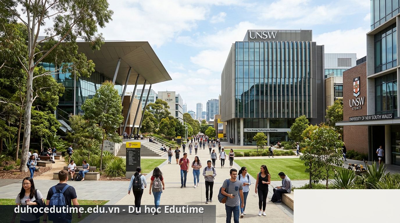 Khuôn viên Đại học New South Wales tại Sydney - Đại học New South Wales