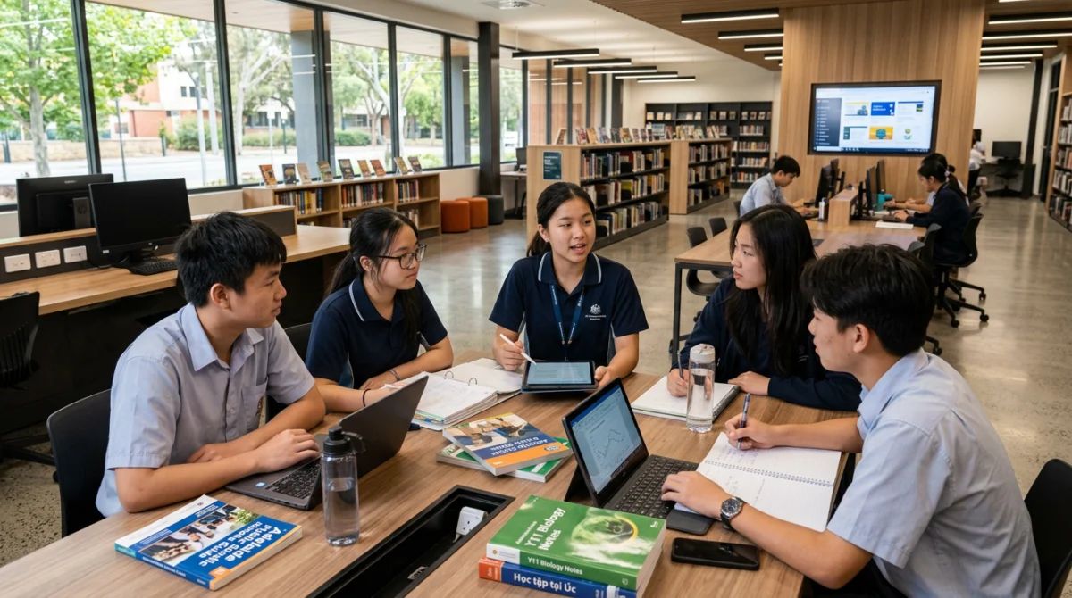 Học sinh tại các trường trung học công lập Adelaide được tiếp cận cơ sở vật chất tiên tiến phục vụ các chương trình học thuật chuyên sâu. - Gợi ý 5 trường THPT công lập tiêu biểu tại Adelaide nhận học sinh quốc tế
