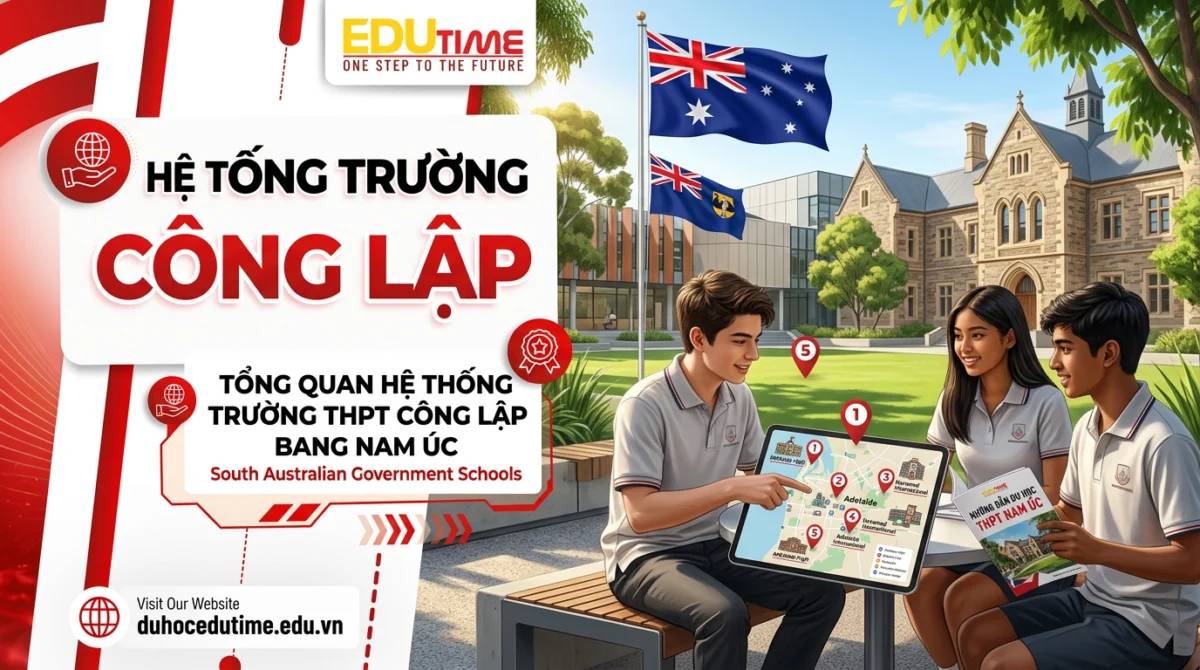 Hệ thống trường công lập tại Adelaide được quản lý đồng bộ và chất lượng bởi Sở Giáo dục bang Nam Úc. - Gợi ý 5 trường THPT công lập tiêu biểu tại Adelaide nhận học sinh quốc tế