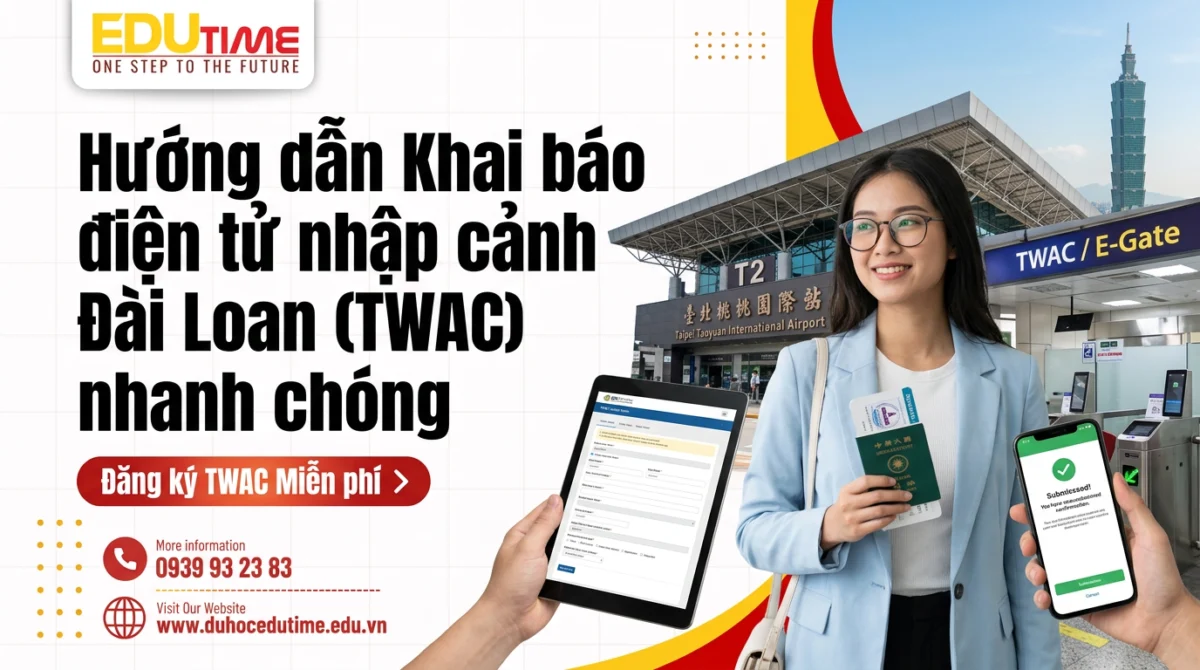 Hướng dẫn Khai báo điện tử nhập cảnh Đài Loan (TWAC) nhanh chóng