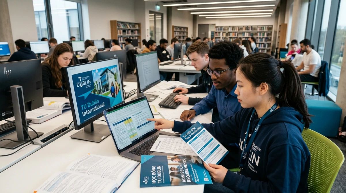 Du học Ireland trường đại học Institute of Technology Blanchardstown 8 Không gian học tập và hỗ trợ sinh viên tại TU Dublin - Institute of Technology Blanchardstown