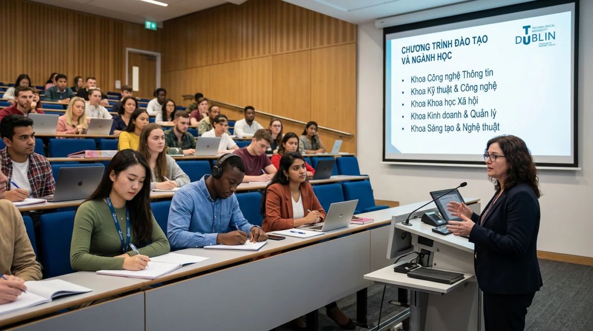 Giảng đường hiện đại và không gian học tập tại Dublin Institute of Technology - Dublin Institute of Technology