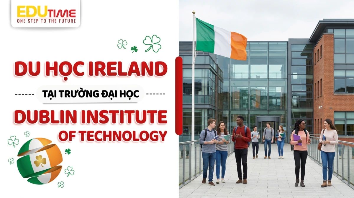 Khuôn viên năng động của trường đại học tại Dublin, Ireland - Dublin Institute of Technology