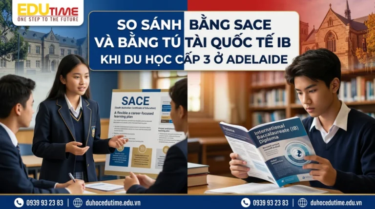 So sánh bằng SACE và bằng Tú tài Quốc tế IB khi du học cấp 3 ở Adelaide