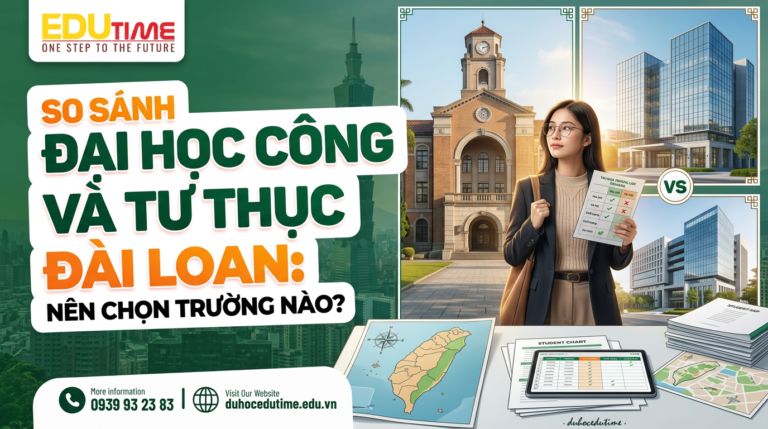 So sánh đại học công lập và tư thục Đài Loan: Nên chọn trường nào?