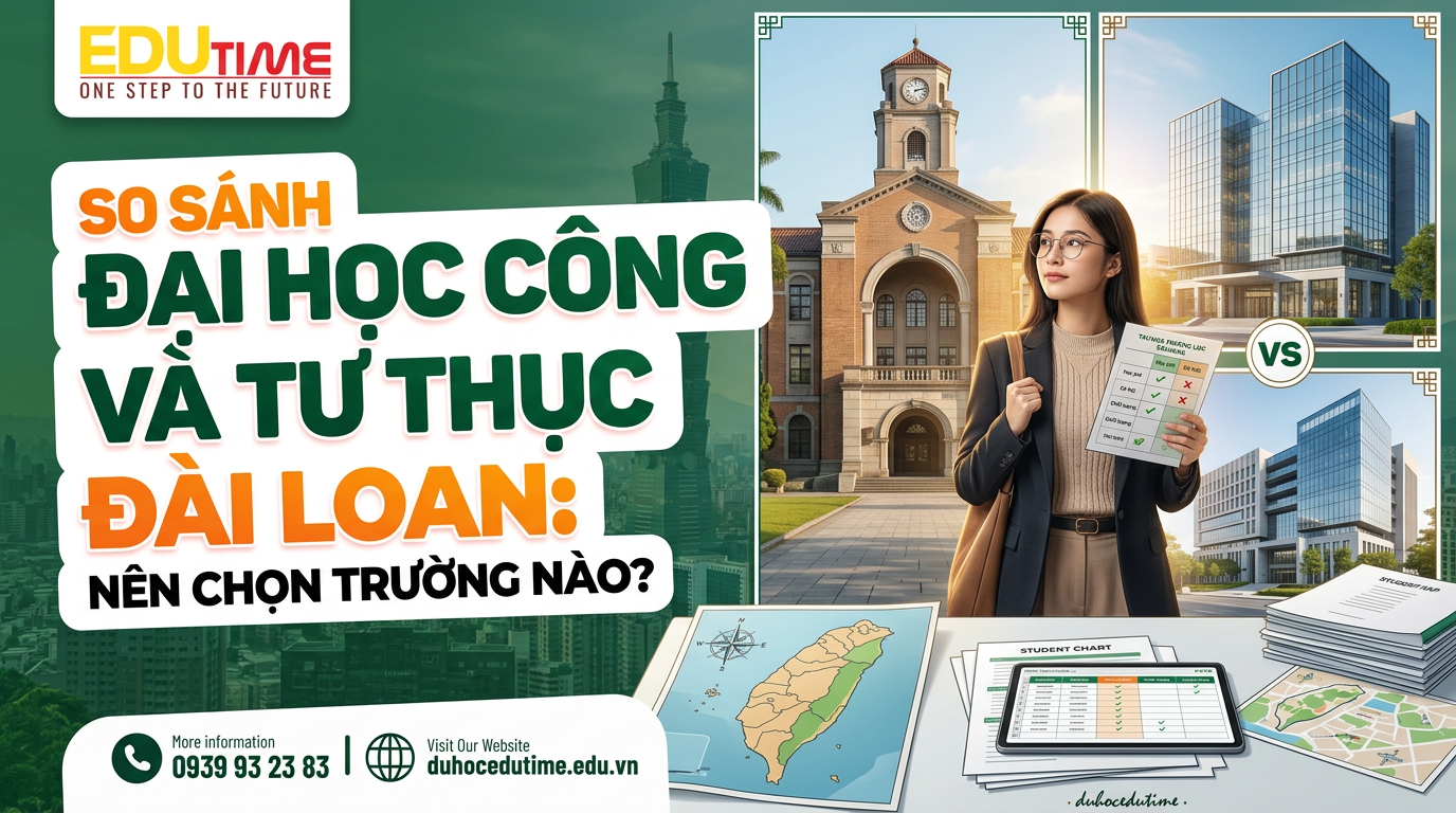 So Sánh đại Học Công Lập Và Tư Thục Đài Loan: Nên Chọn Trường Nào?