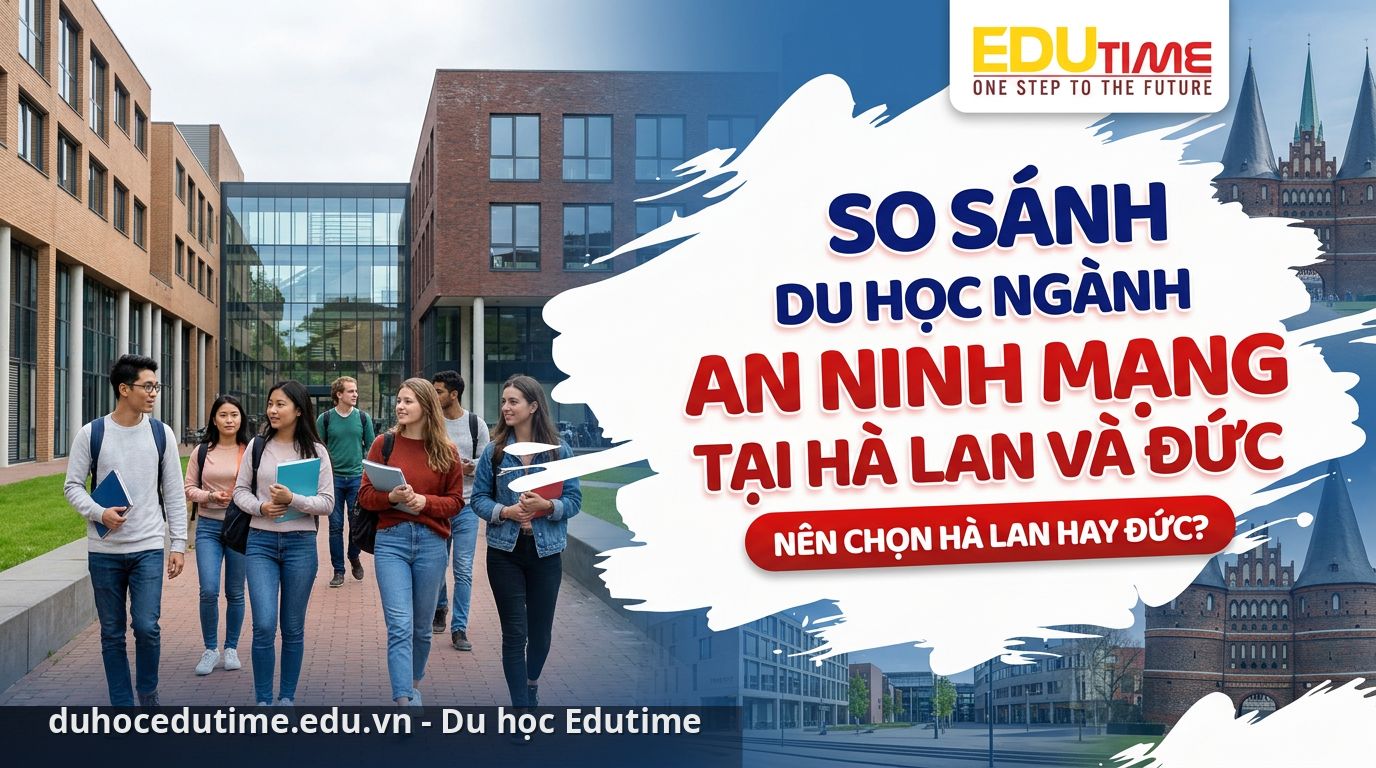 Cơ hội trải nghiệm môi trường giáo dục quốc tế tại Hà Lan - so sánh du học ngành an ninh mạng
