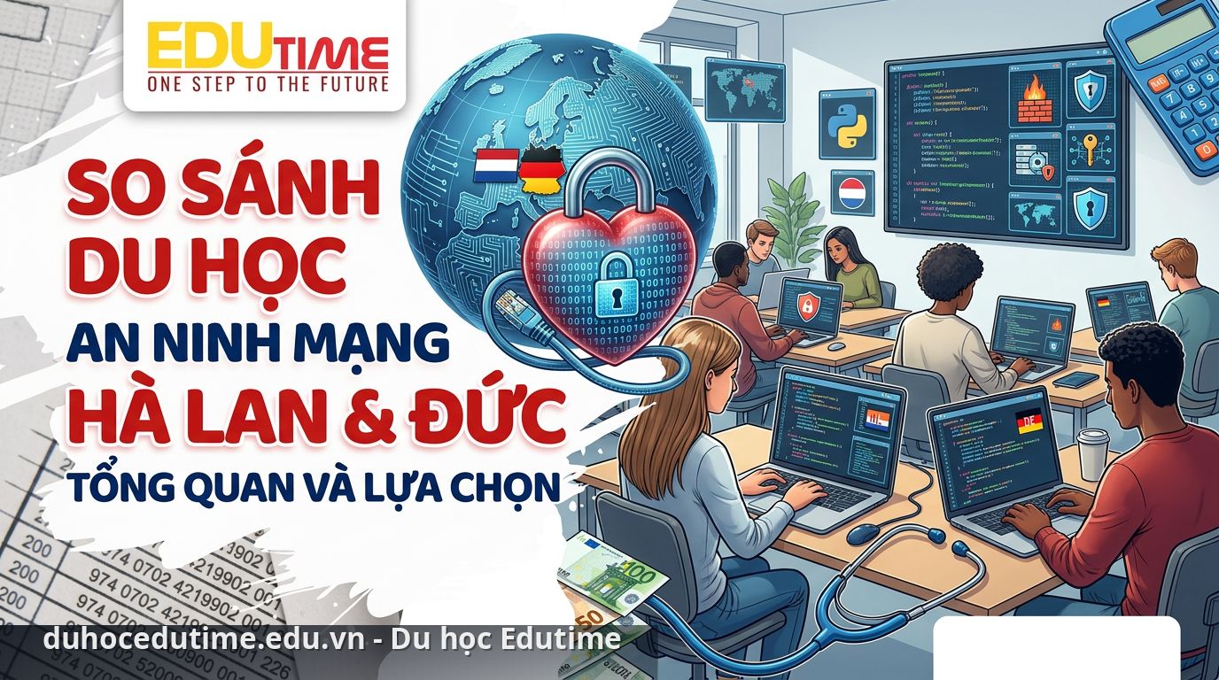 Du học ngành an ninh mạng tại châu Âu mở ra cơ hội nghề nghiệp rộng mở - so sánh du học ngành an ninh mạng