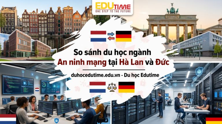 So sánh du học ngành An ninh mạng tại Hà Lan và Đức