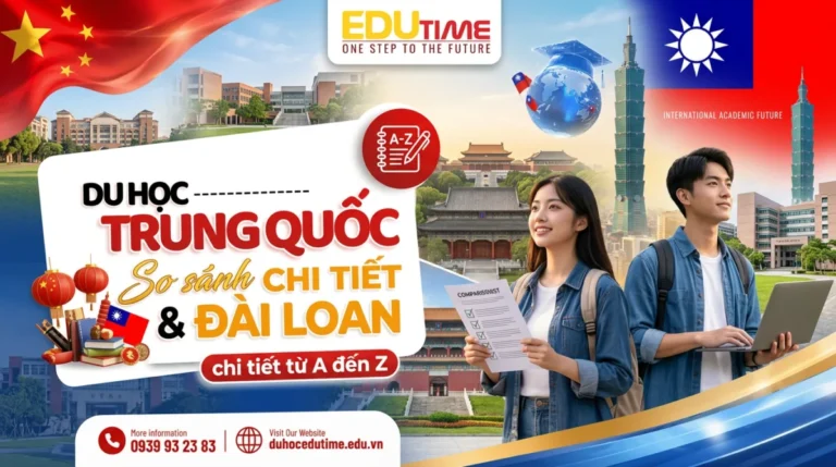 So sánh du học Trung Quốc và Đài Loan chi tiết từ A đến Z