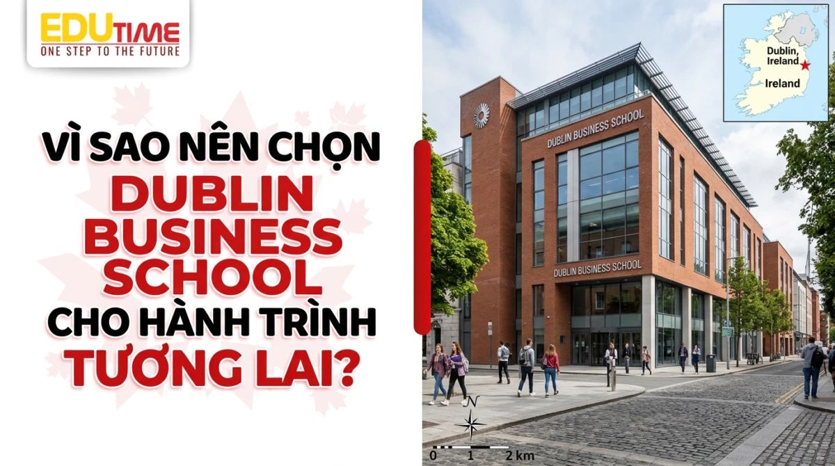 Khuôn viên Dublin Business School tại trung tâm thủ đô Dublin - Dublin Business School