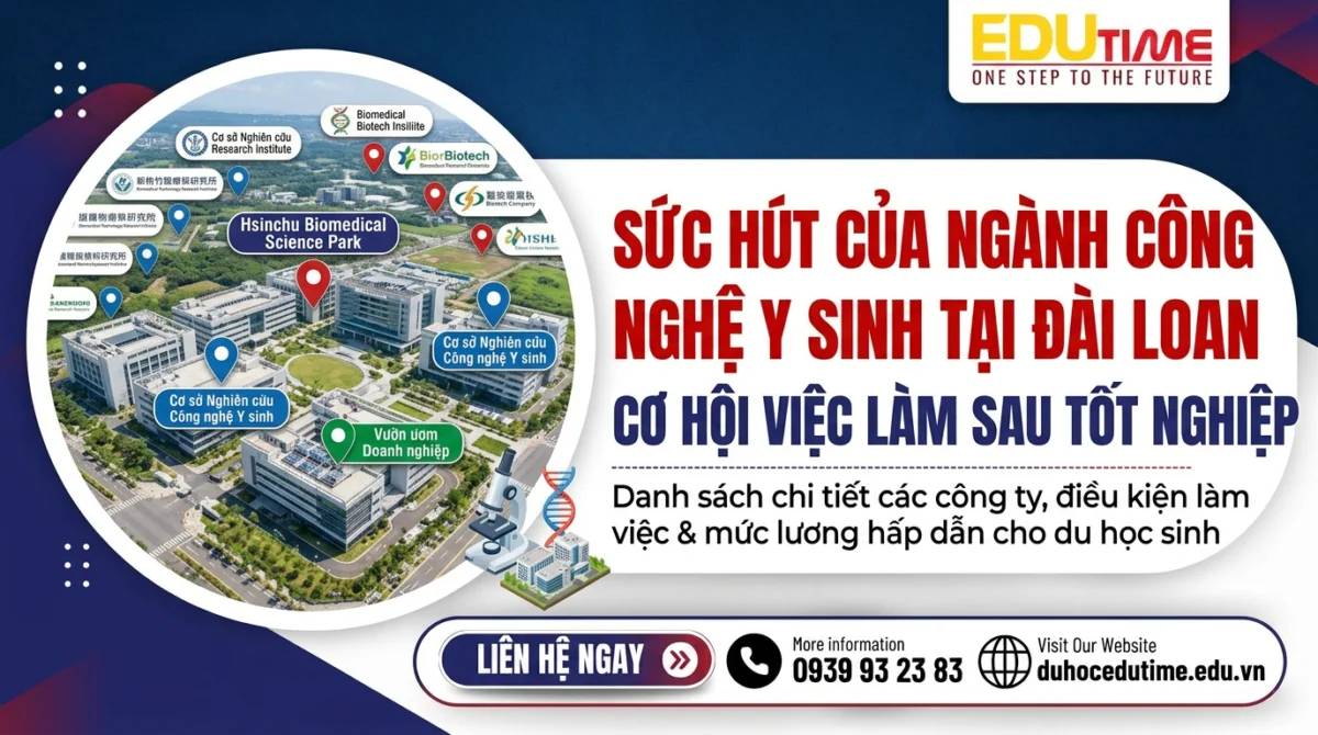 Hsinchu Biomedical Science Park là trung tâm phát triển thiết bị y tế và dược phẩm chủ lực - ngành công nghệ y sinh tại Đài Loan