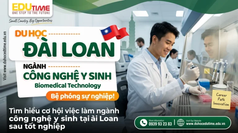 Tìm hiểu cơ hội việc làm ngành công nghệ y sinh tại Đài Loan sau tốt nghiệp