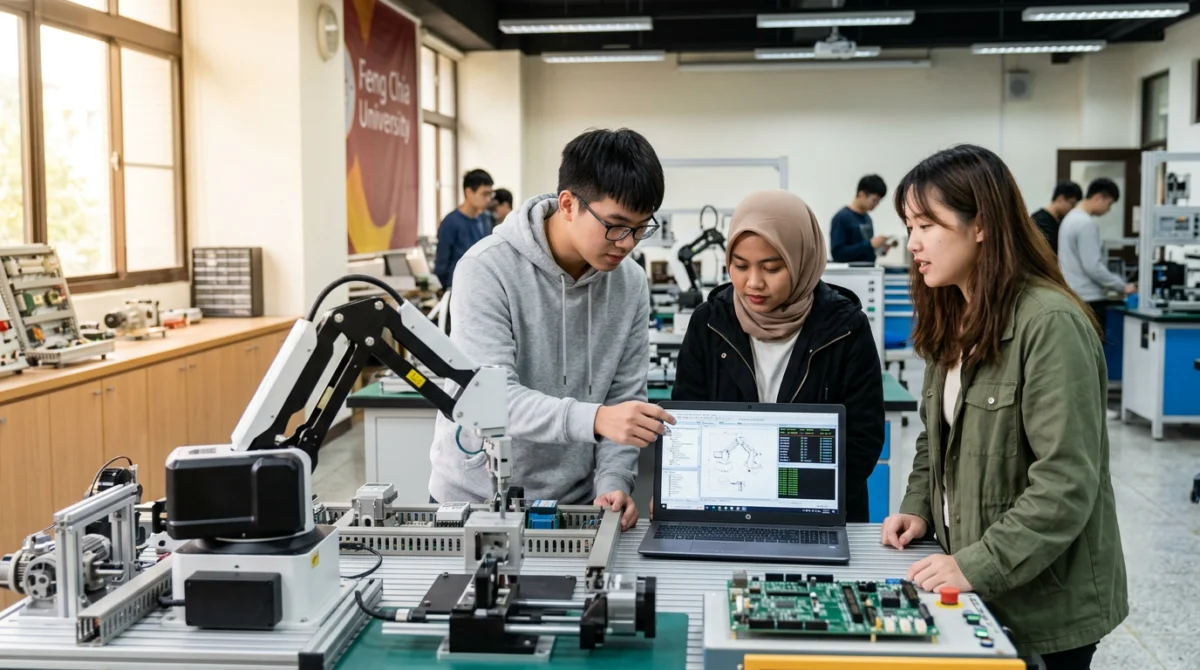 Sinh viên quốc tế tham gia học tập và trải nghiệm tại Đại học Phùng Giáp - hệ 1+4 trường Đại học Phùng Giáp