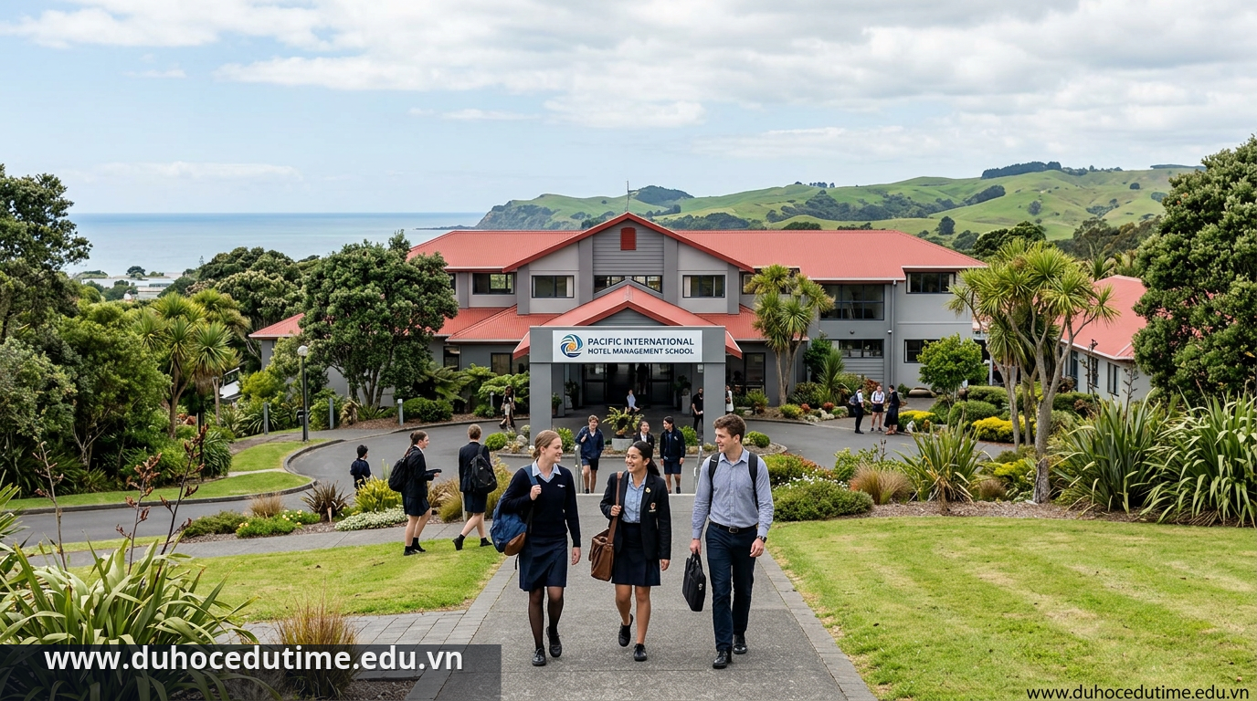 Mô hình đào tạo khách sạn thực tế tại PIHMS New Zealand - Top 3 trường đào tạo Quản trị Khách sạn Nhà hàng tốt nhất New Zealand