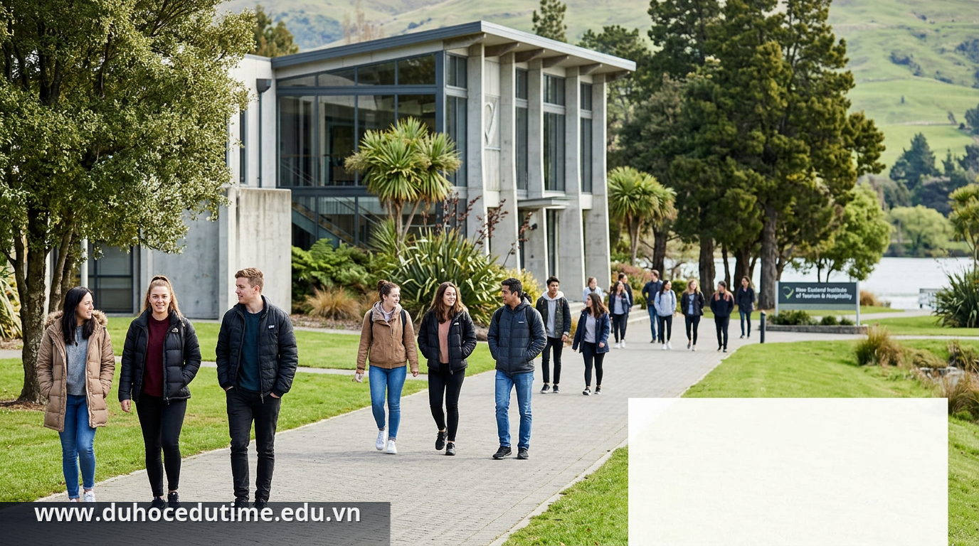 Khuôn viên hiện đại của các trường đào tạo quản trị khách sạn tại New Zealand - Top 3 trường đào tạo Quản trị Khách sạn Nhà hàng tốt nhất New Zealand