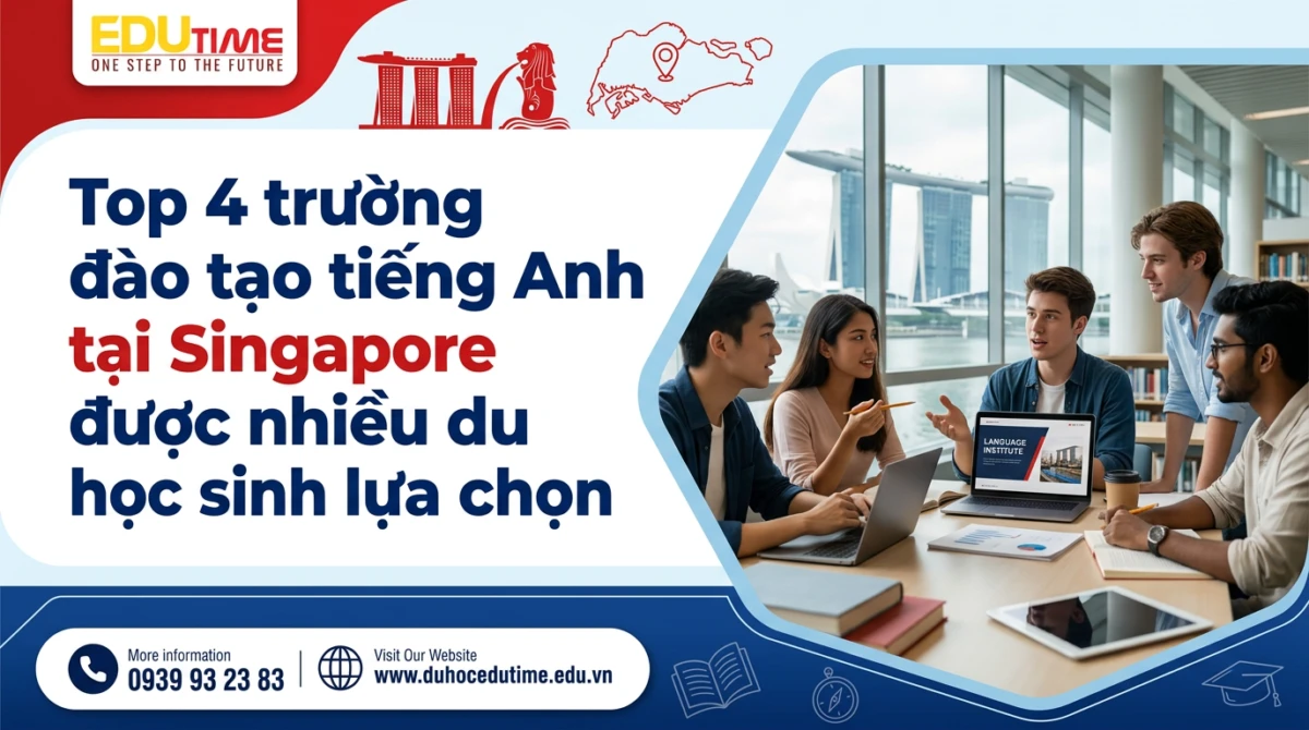 Top 4 trường đào tạo tiếng Anh tại Singapore được nhiều du học sinh lựa chọn