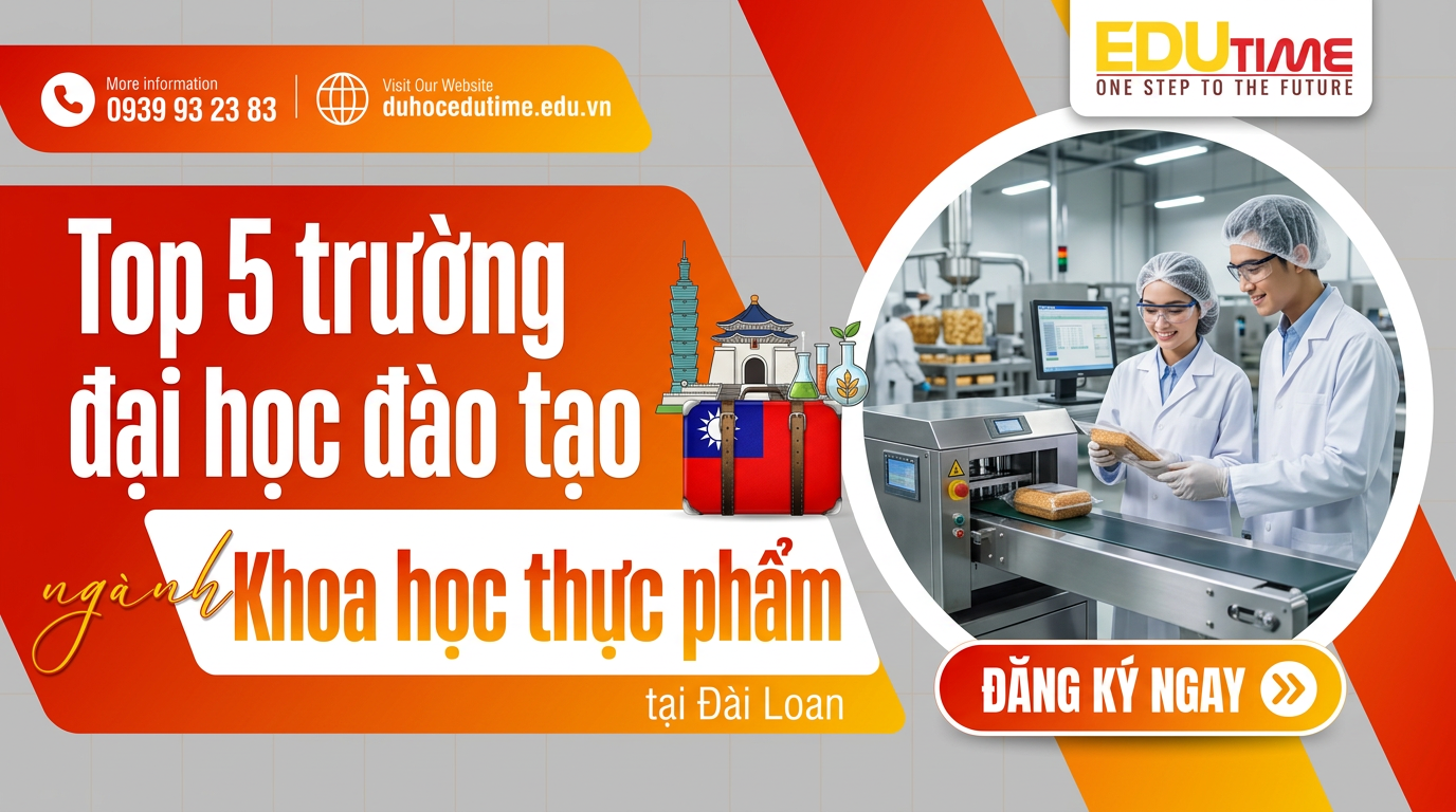 Sinh viên thực hành tại xưởng sản xuất thực phẩm ở Đài Loan - trường đại học đào tạo Khoa học thực phẩm tại Đài Loan