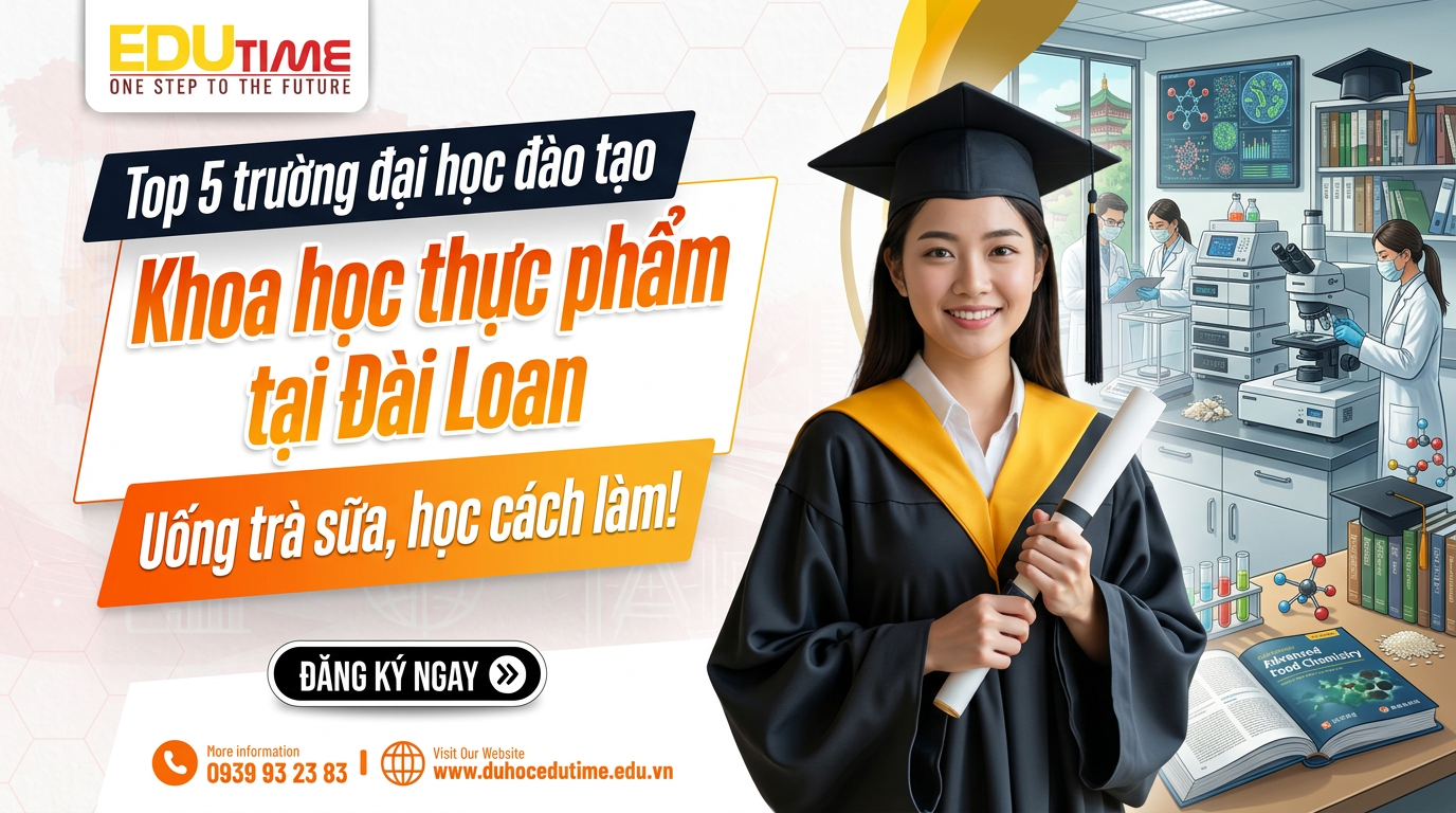Phòng thí nghiệm khoa học thực phẩm hiện đại tại Đài Loan - trường đại học đào tạo Khoa học thực phẩm tại Đài Loan