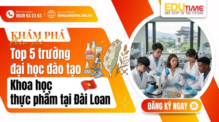 Top 5 trường đại học đào tạo Khoa học thực phẩm tại Đài Loan