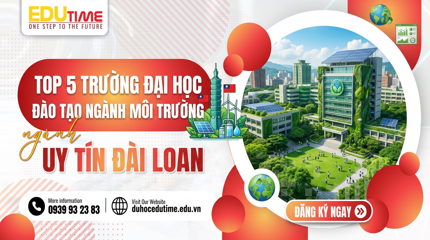 Cơ sở vật chất hiện đại phục vụ đào tạo ngành Môi trường - ngành Môi trường tại Đài Loan