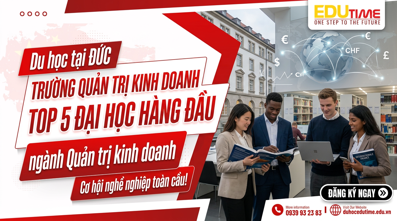 Không gian học tập hiện đại tại các trường đại học kinh doanh tại Đức - trường quản trị kinh doanh tại Đức