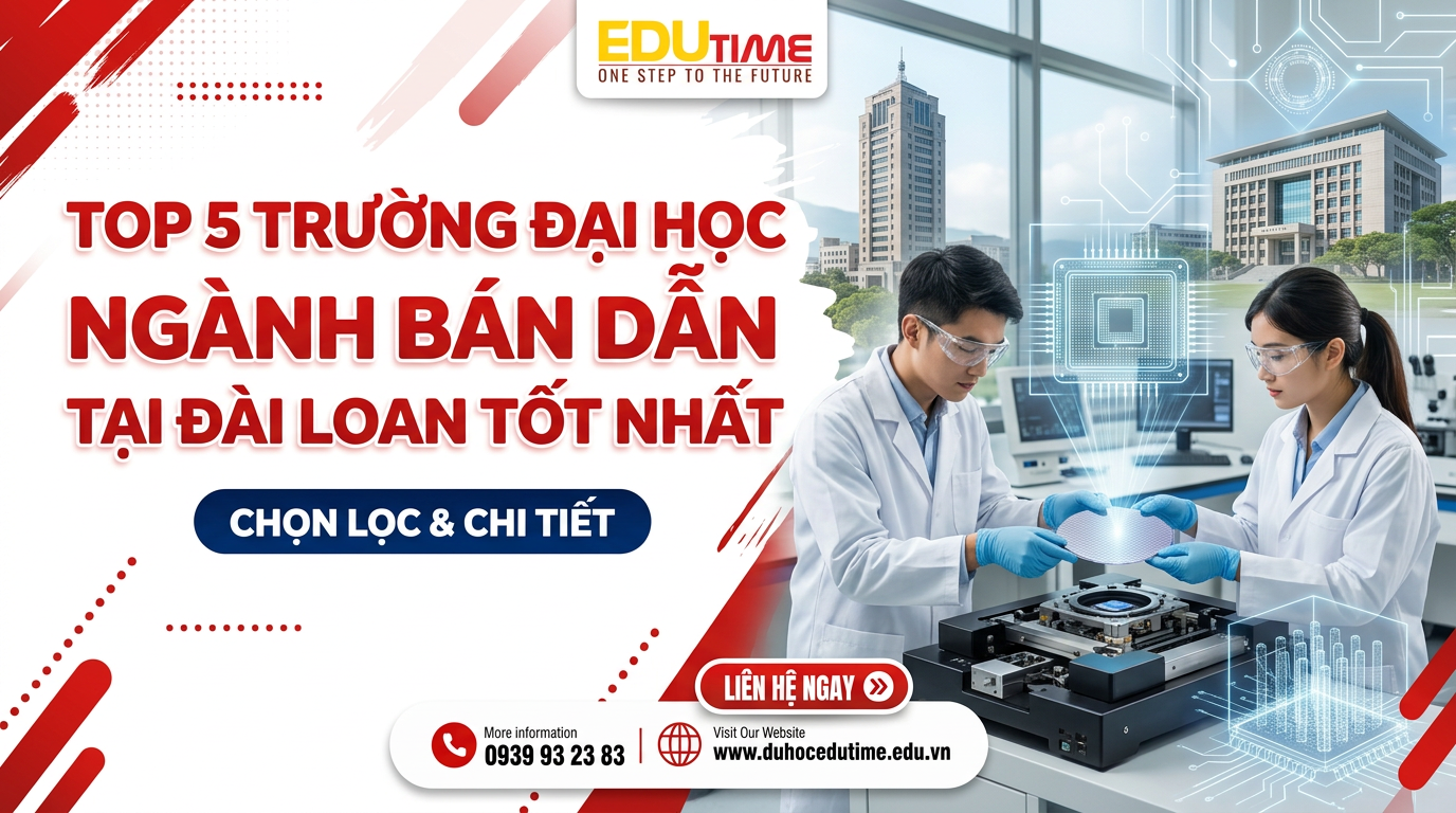 Top 5 Trường đại Học Ngành Bán Dẫn Tại Đài Loan Tốt Nhất