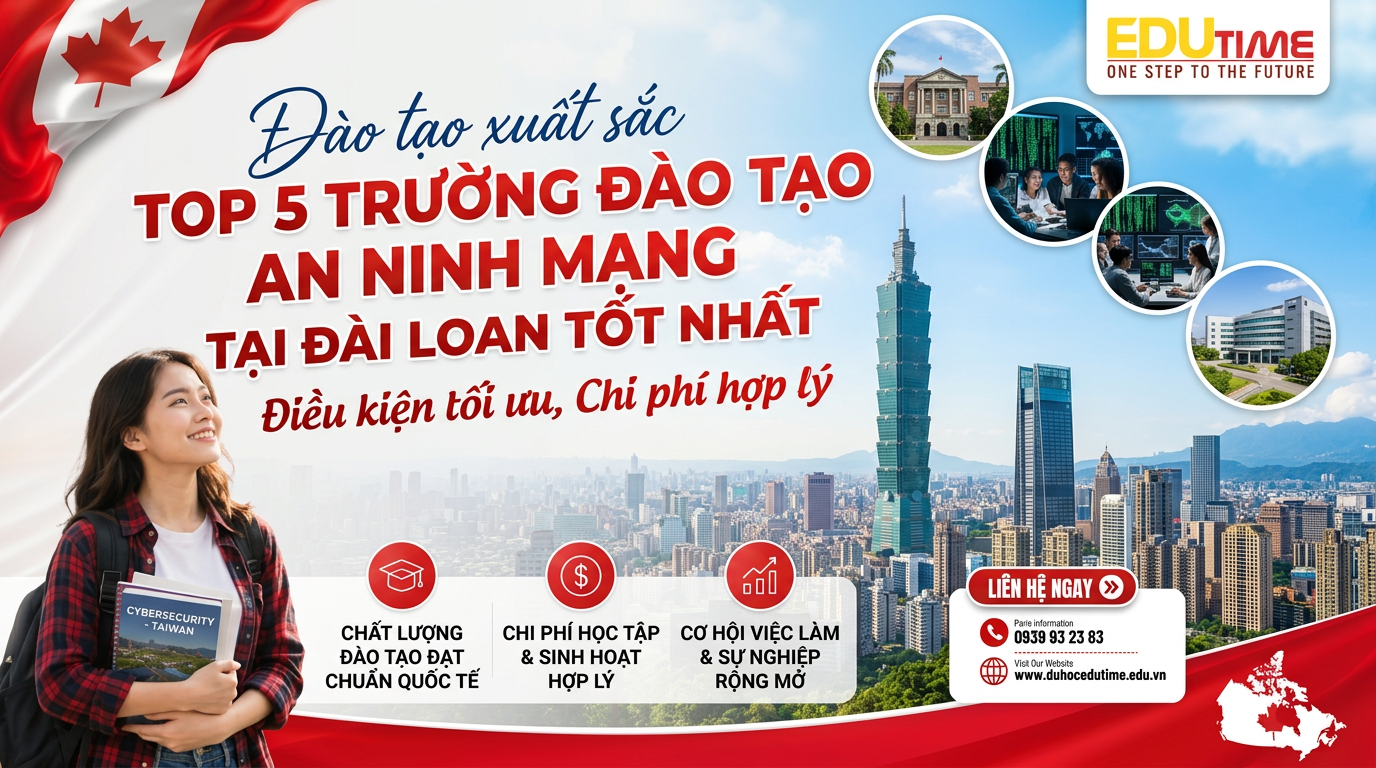 Top 5 Trường đào Tạo An Ninh Mạng Tại Đài Loan Tốt Nhất