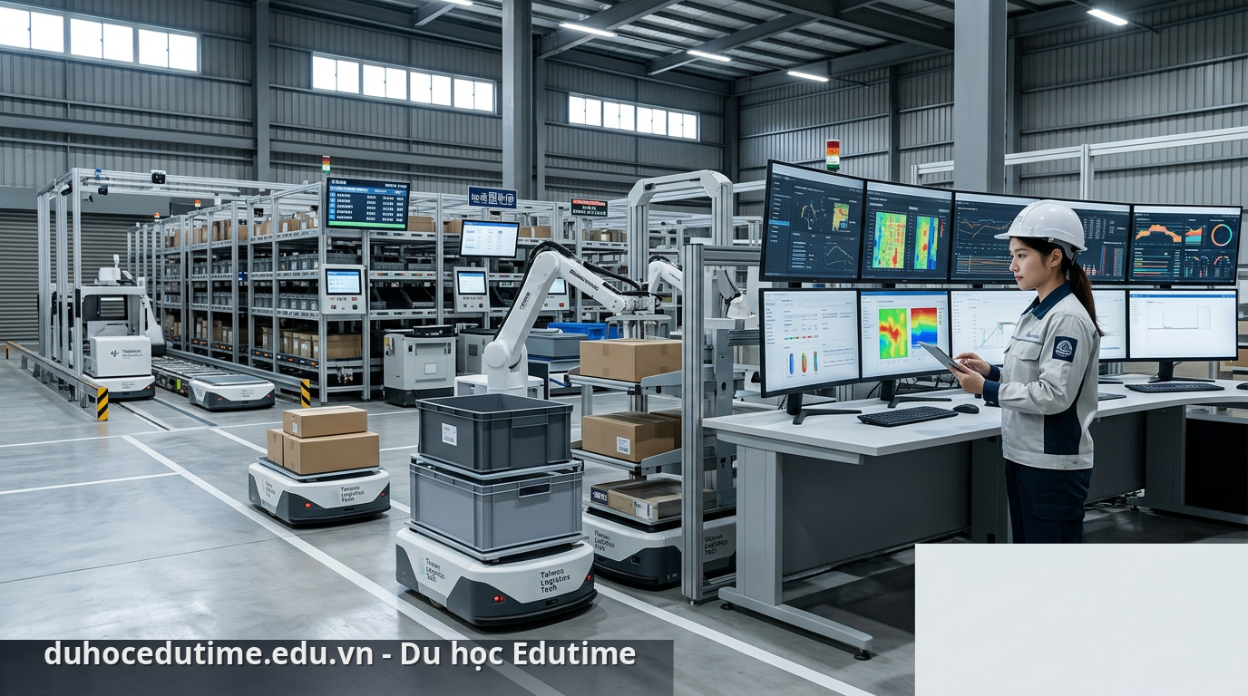Logistics thông minh là thế mạnh của nhiều trường đại học tại Đài Loan - trường đào tạo logistics tại đài loan