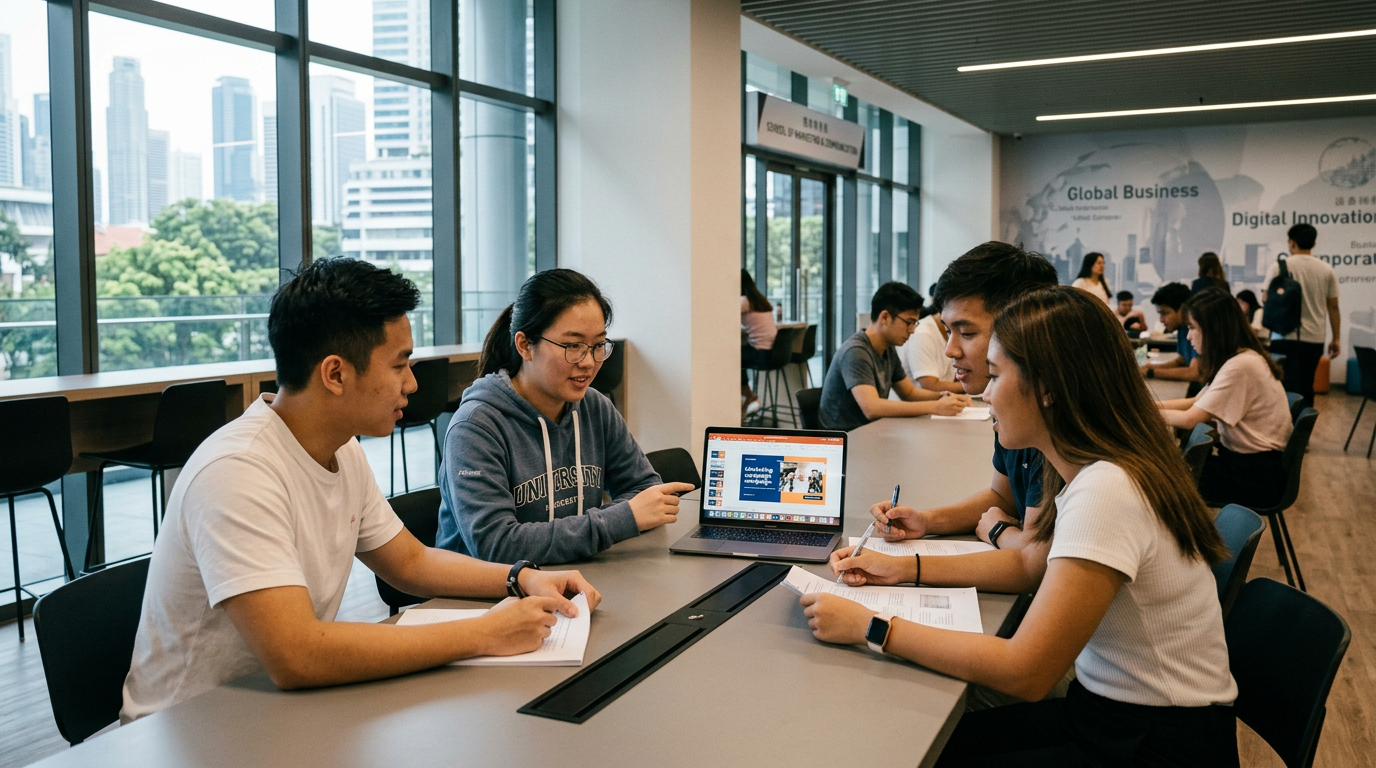 Các trường đào tạo Marketing tại Singapore chú trọng môi trường học tập hiện đại - trường đào tạo Marketing tại Singapore