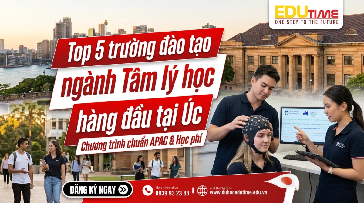 Top 5 Trường đào Tạo Ngành Tâm Lý Học Hàng đầu Tại Úc