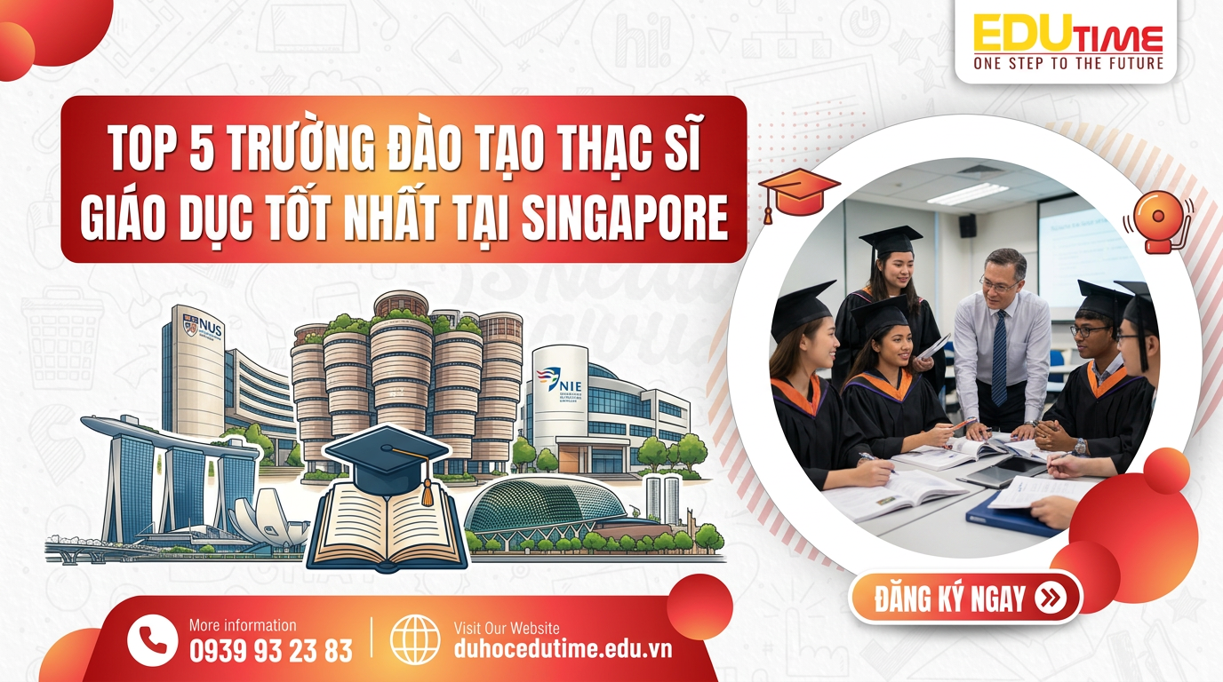 Top 5 Trường đào Tạo Thạc Sĩ Giáo Dục Tốt Nhất Tại Singapore