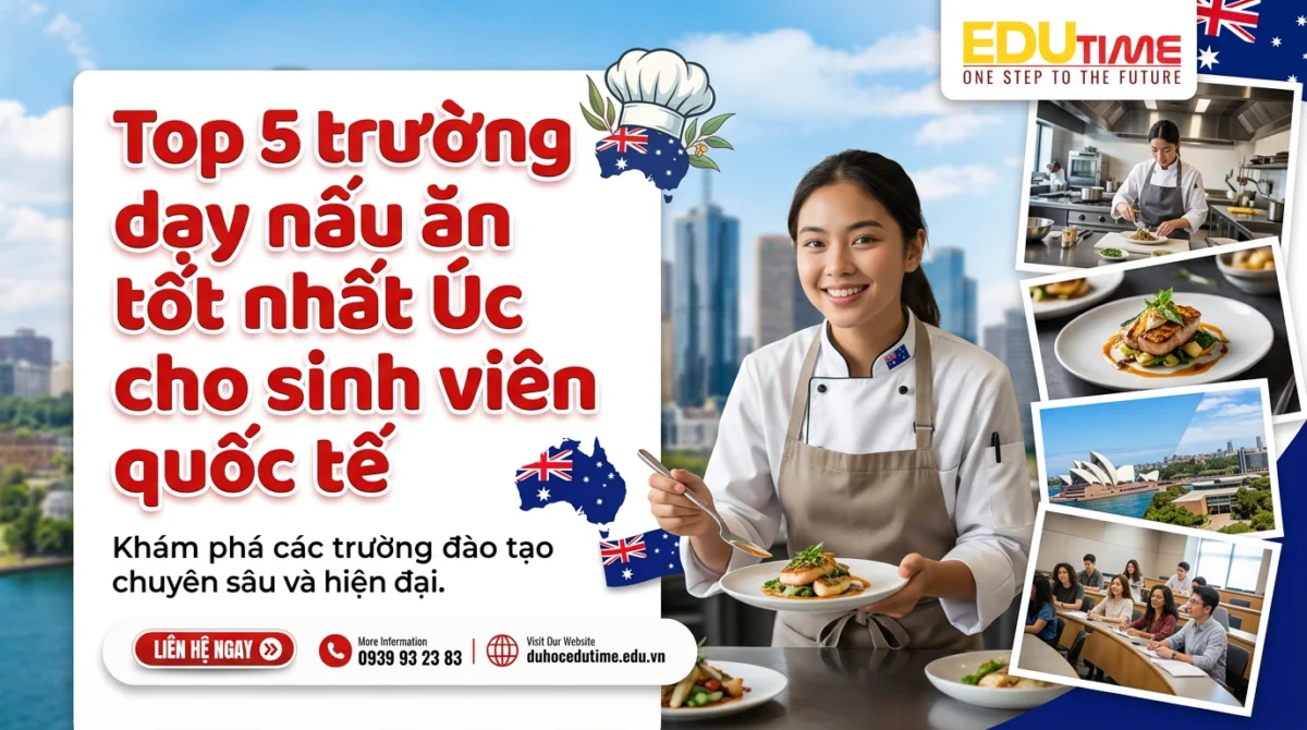 Top 5 Trường Dạy Nấu ăn Tốt Nhất Úc Cho Sinh Viên Quốc Tế