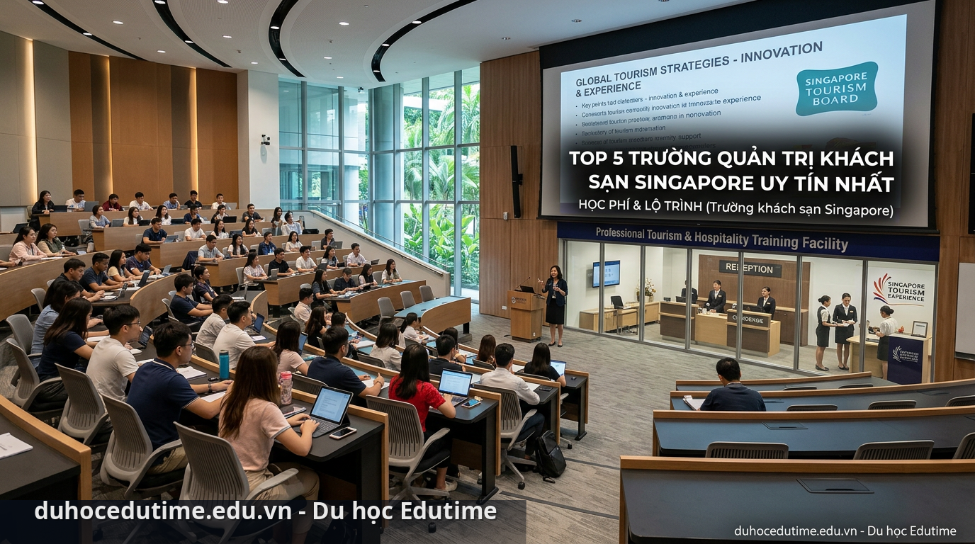 Cơ sở vật chất hiện đại là yếu tố giúp các trường khách sạn Singapore thu hút sinh viên - trường khách sạn Singapore