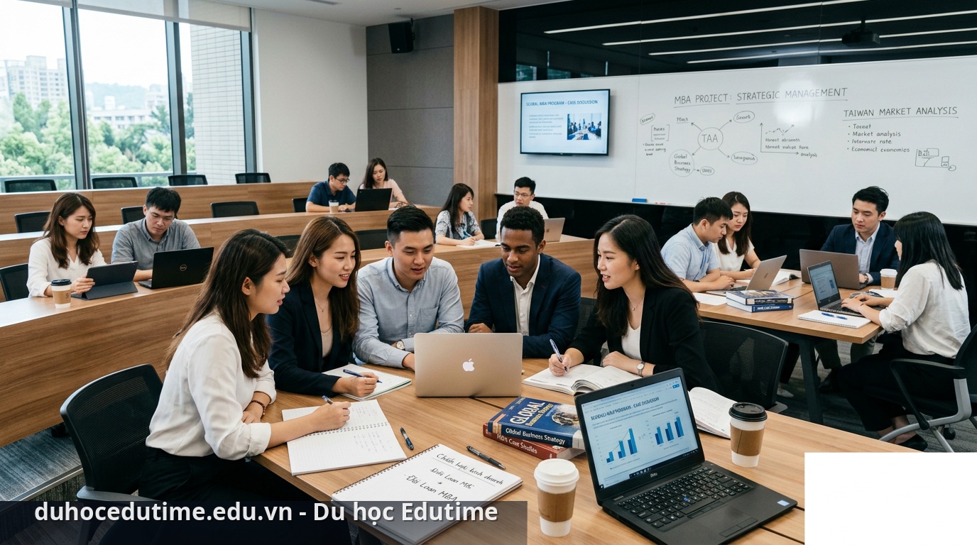 Môi trường học tập hiện đại tại các trường đào tạo MBA Đài Loan - trường đào tạo MBA Đài Loan