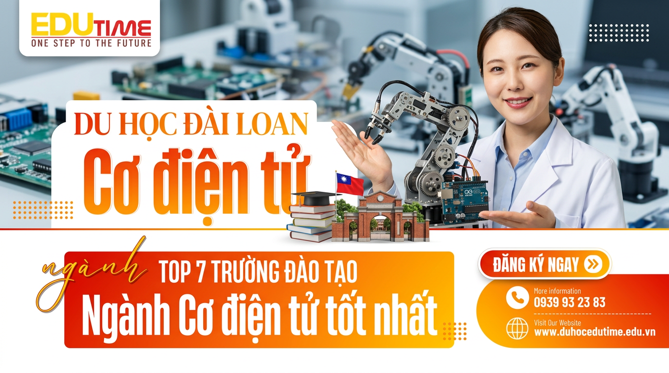 Top 7 Trường đào Tạo Ngành Cơ điện Tử Đài Loan Tốt Nhất