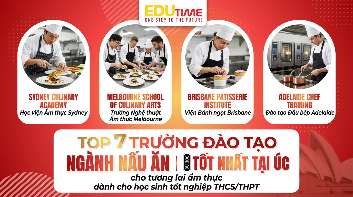 Môi trường đào tạo ngành nấu ăn hiện đại tại Úc - trường đào tạo ngành nấu ăn tốt nhất tại Úc