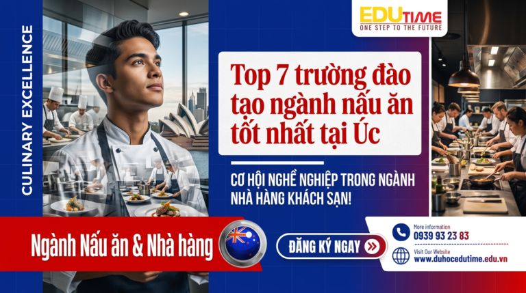 Top 7 trường đào tạo ngành nấu ăn tốt nhất tại Úc