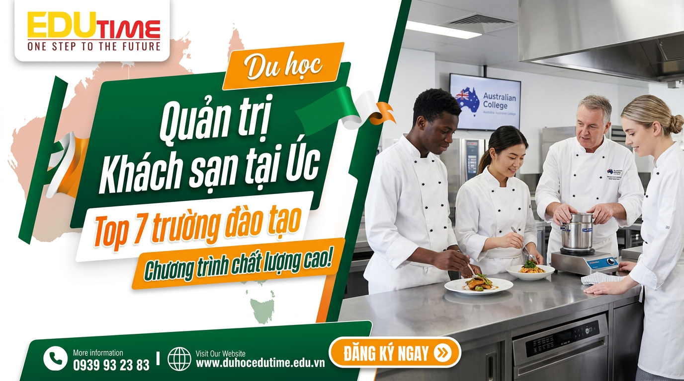 Thực hành nghề bếp và quản trị khách sạn tại Úc - trường ngành khách sạn nhà hàng tại Úc