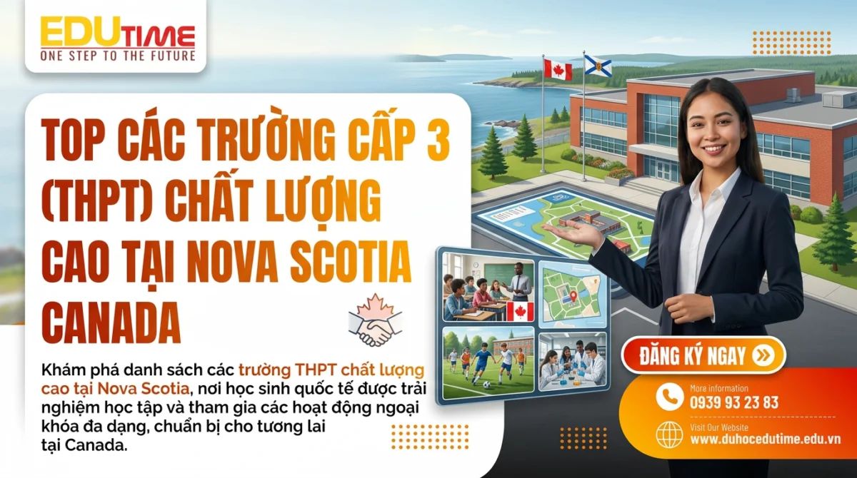 Môi trường học tập hiện đại tại các trường trung học phổ thông Nova Scotia Canada - Top các Trường Cấp 3 (THPT) Chất Lượng Cao Tại Novascotia Canada