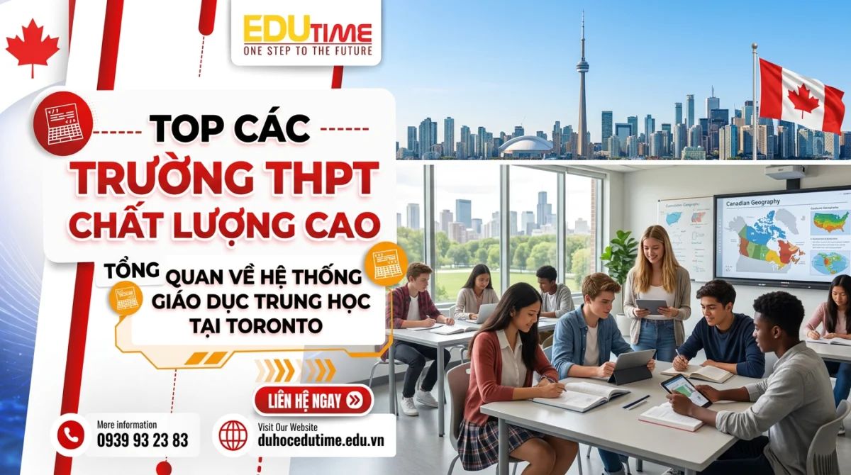 Moi truong hoc tap hien dai tai cac truong trung hoc pho thong tai Toronto Canada - Top các Trường Cấp 3 (THPT) Chất Lượng Cao Tại Toronto Canada