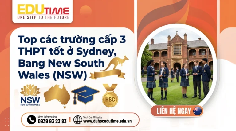 Top các trường cấp 3 THPT tốt ở Sydney, Bang New South Wales (NSW)