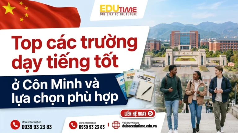 Top các trường dạy tiếng tốt ở Côn Minh và lựa chọn phù hợp