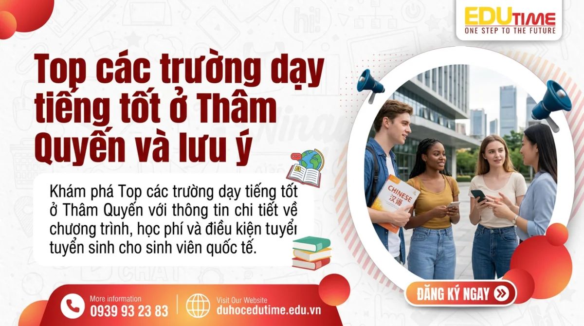 Top Các Trường Dạy Tiếng Tốt ở Thâm Quyến Và Lưu ý