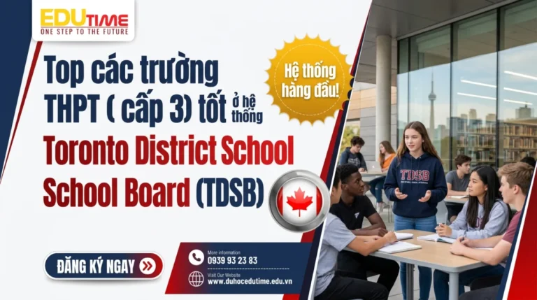 Top các trường THPT ( cấp 3) tốt ở hệ thống Toronto District School Board (TDSB)