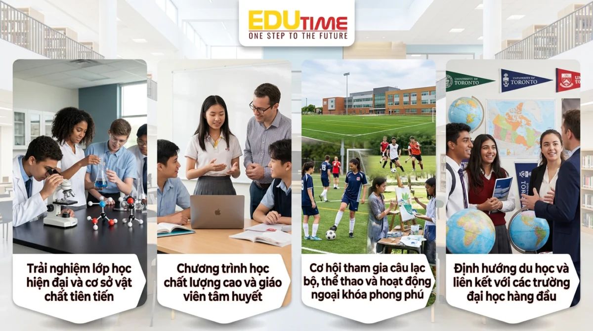 Khuôn viên trường trung học tại Mississauga mang đến môi trường học tập an toàn và năng động cho du học sinh - Top Trường Cấp 3 Chất Lượng Cao Tại Mississauga Canada Cho Du Học Sinh